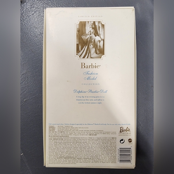 NRFB Mattel, Barbie Silkstone Fashion Model “Delphine” Doll Limited Edition, NIB - Picture 8 of 15